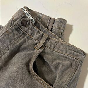 We The Free Charcoal Wide Leg Pants